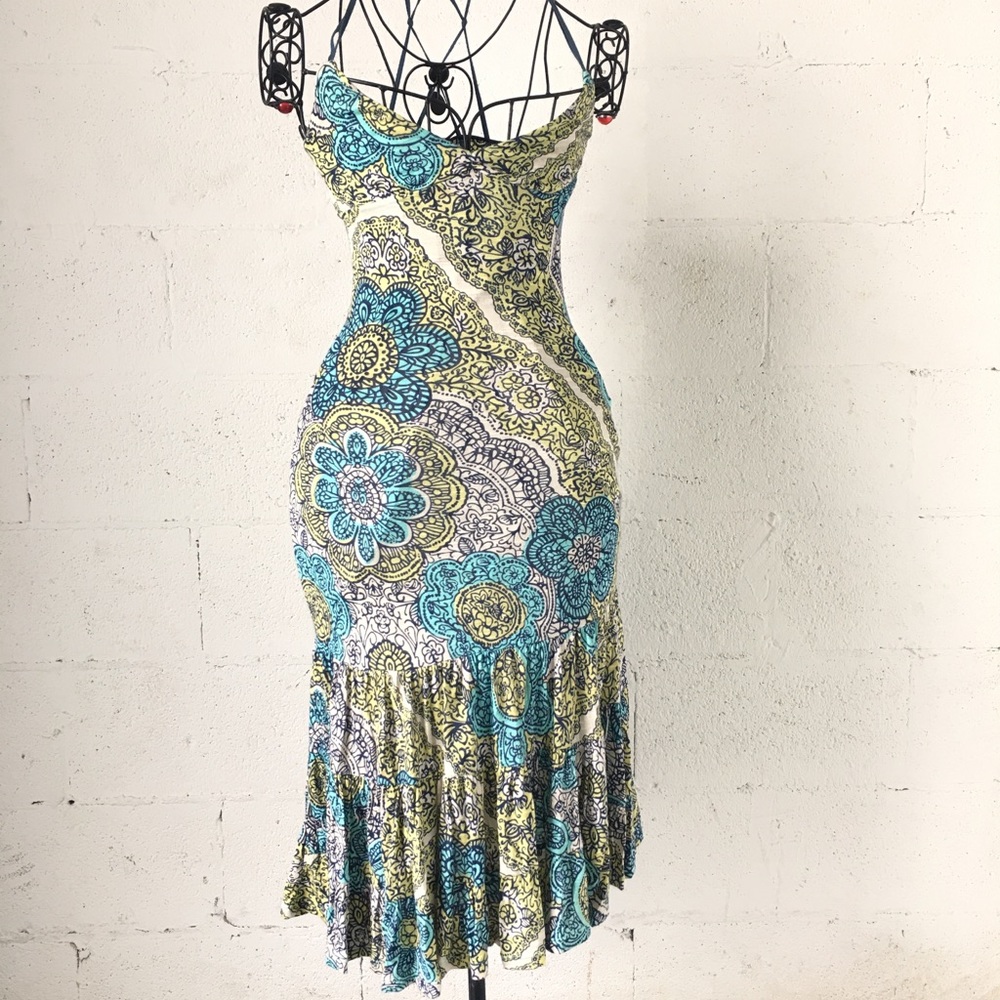 Multi print Free People sundress